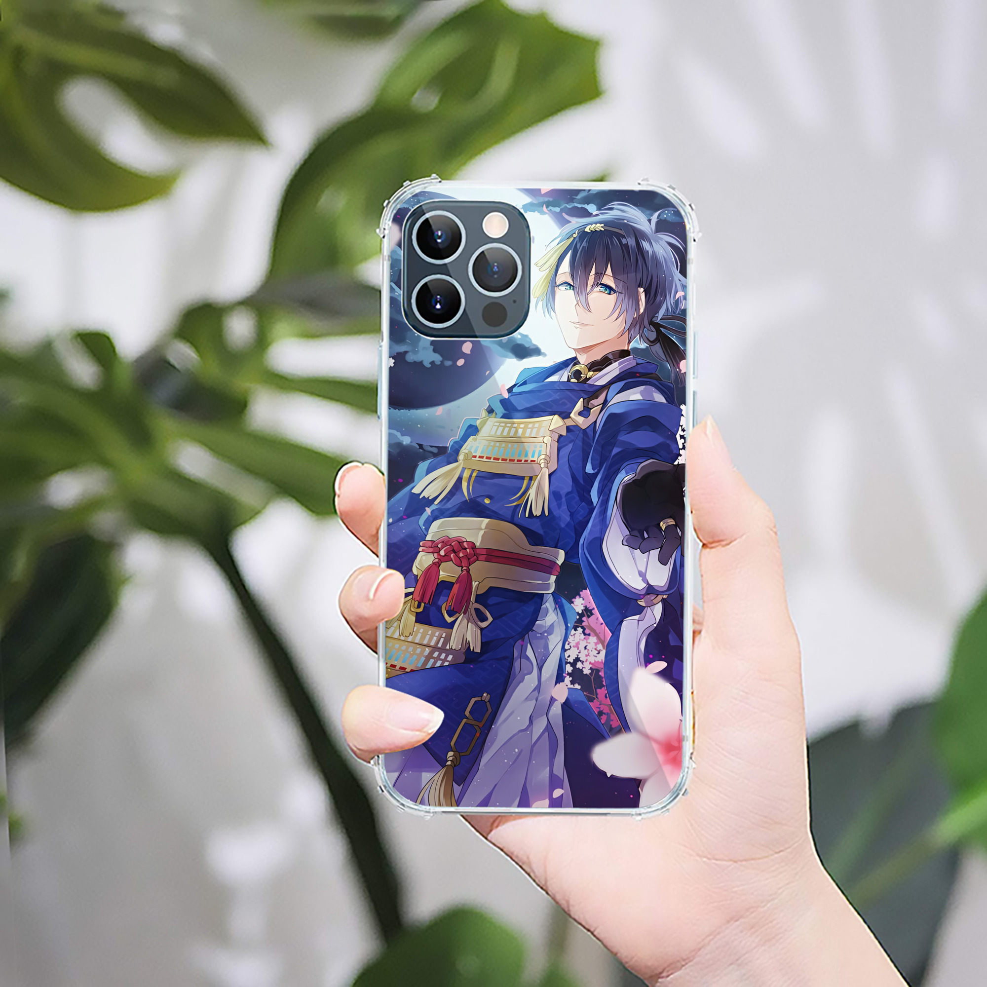 （画像用） 刀剣乱舞 Touken Ranbu 【iPhone 12シリーズ対応】透明スマホケース（クリアソフトケース）